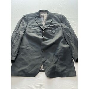 Men's Hugo Boss Gray Lana Virgin Wool Einstein Sport Coat Blazer 44R